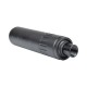 Big Dragon SCAR-L Silencer (w/Flash Hider) (150x35mm), Engineered for both functionality and versatility, this aluminum silencer with an integrated flash hider is an ideal solution for shooters seeking sound suppression without compromising performance