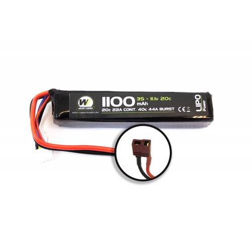 Nuprol 11.1v 1100mAh 20C LiPo (Deans Connector)