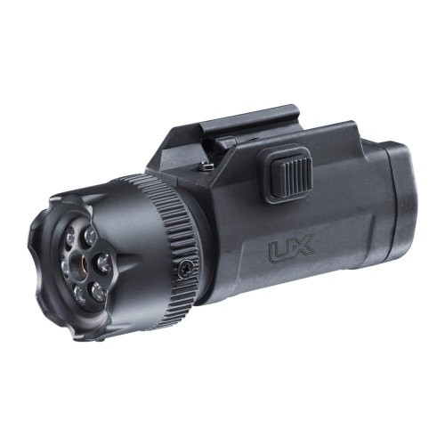 Umarex Walther FLR650 Laser/Light Unit, The Umarex Walther FLR 650 combines a powerful LED flashlight and red laser sight, designed for quick target acquisition in low-light conditions
