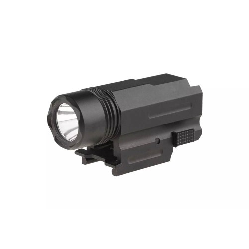 Aluminium Flashlight (ZHJ-004), The ZHJ-004 Tactical Flashlight is a compact, rugged lighting solution designed for seamless integration with pistols and compact rifles