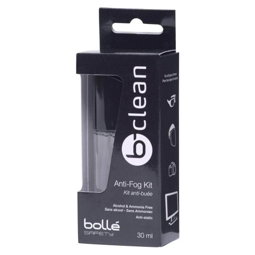 Bolle B-Clean Kit (Anti-Fog), Say goodbye to smudges and foggy lenses