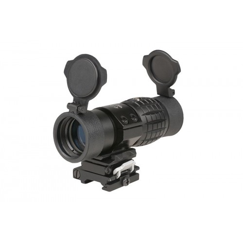 Theta Optics 3x35 Magnifier, Upgrade your accuracy with the Compact II Raised Reflex Sight Replica from Theta Optics—engineered for players who value speed, clarity, and adaptability on the field