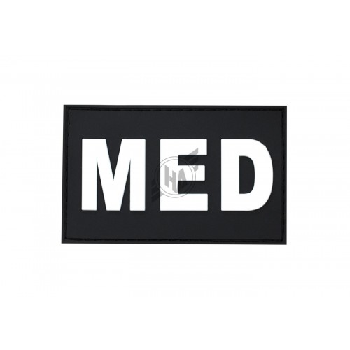 MED Patch (BK), Morale Patches are velcro patches designed to offer a bit of flair and humour, ideal for mounting on bags, tactical vests, or pretty much anywhere there's a spare section of velcro