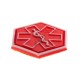Paramedic Hexagon Patch (Red), Morale Patches are velcro patches designed to offer a bit of flair and humour, ideal for mounting on bags, tactical vests, or pretty much anywhere there's a spare section of velcro