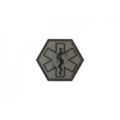 Paramedic Hexagon Patch (Ranger Green), Morale Patches are velcro patches designed to offer a bit of flair and humour, ideal for mounting on bags, tactical vests, or pretty much anywhere there's a spare section of velcro