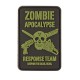 Zombie Apocalypse Patch, Show off your survival spirit with the Zombie Apocalypse Patch—an eye-catching addition that brings personality and edge to your gear
