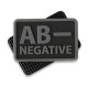 Blood Type - BK, Crafted for reliability and clarity, these Helikon-Tex® PVC patches provide quick, unmistakable identification of your blood type in any environment