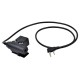WOSPORT PTT U94 - KENWOOD / BAOFENG, Engineered for secure and efficient communication, the Wosport PTT U94 adapter is compatible with Kenwood and Baofeng radios