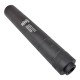 CYMA 195mm Special Forces Silencer (195x30), Silencers, or suppressors, are designed to modify the sound of a gun, and hide the muzzle flash