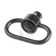 M-ETAL QD Sling Stud, The METAL QD Sling Swivel Black (ME4002-B) is a durable and reliable accessory designed for quick and secure attachment of your rifle or airsoft sling