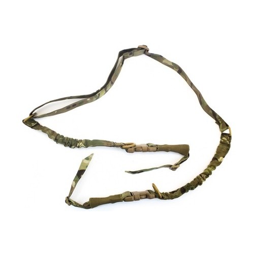 Nuprol Two Point Bungee Sling (MC), The NUPROL Two Point Bungee Sling offers secure weapon retention, rapid transition capability, and the flexibility to convert into a 1-point sling when needed