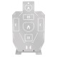 WOSPORT WST SHOOTING TRAINING METAL TARGET, The Wosport WST Shooting Training Metal Target is designed for versatile and durable shooting practice