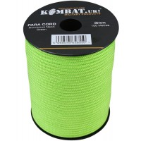Paracord Reel 3mm (100m) (Neon Green)
