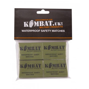 Waterproof Matches (4 Pack)
