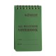 Mini Waterproof Notebook (Gridlines), Perfect for field notes in all conditions, this compact waterproof notebook features grid lines for precise writing, sketching, or plotting