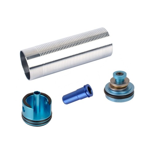 COMPLETE CYLINDER KIT FOR V.2 GEARBOX, Upgrade your airsoft AEG with this precision-engineered Silent Cylinder Kit designed for Version 2 gearboxes
