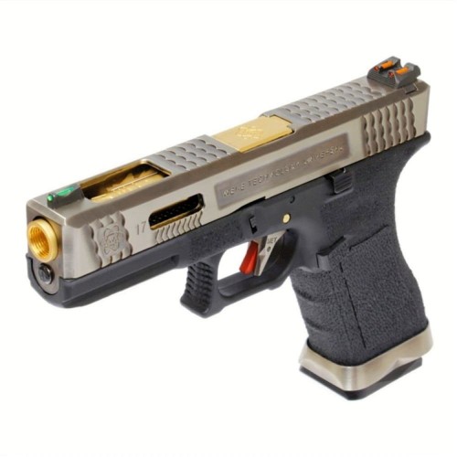 WE EU-17 G-Force T3 (SV/Gold) GBB, Power