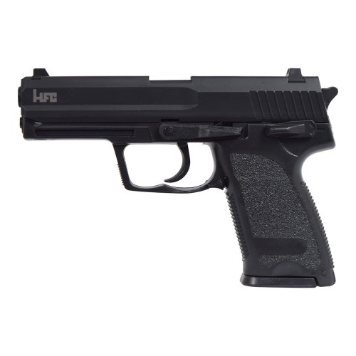 HFC USP Spring Pistol (BK), Compact design, full‑throttle fun