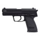 HFC USP Spring Pistol (BK), Compact design, full‑throttle fun