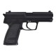 HFC USP Spring Pistol (BK), Compact design, full‑throttle fun