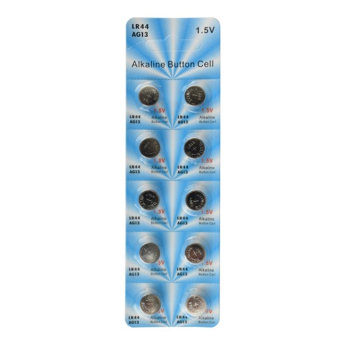 FUEL LR44 Pack (10pcs), The FUEL Alkaline Coin Cell Batteries provide consistent and reliable power for a wide range of small electronic devices