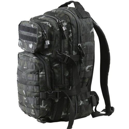 MOLLE Assault Pack (28L) ATP Night, The Small Molle Assault Pack 28 Litre – ATP Night Pattern is a compact, mission-ready backpack designed for tactical training, field use, or everyday carry