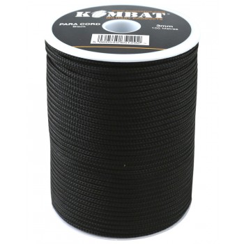 Paracord Reel 3mm (100m) (BK)