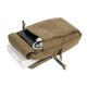 Helikon Navtel EDC (BK), Medium sized, padded electronics pouch designed to be worn vertically on a backpack carrying strap or MOLLE/PALS platform