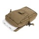 Helikon Navtel EDC (BK), Medium sized, padded electronics pouch designed to be worn vertically on a backpack carrying strap or MOLLE/PALS platform